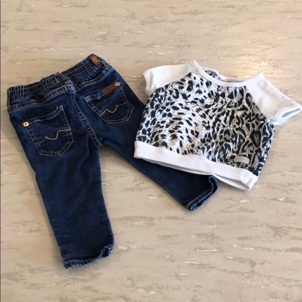Seven jeans and top
